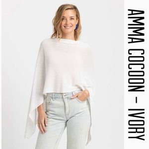 Amma Cocoon Nursing Cover - Ivory